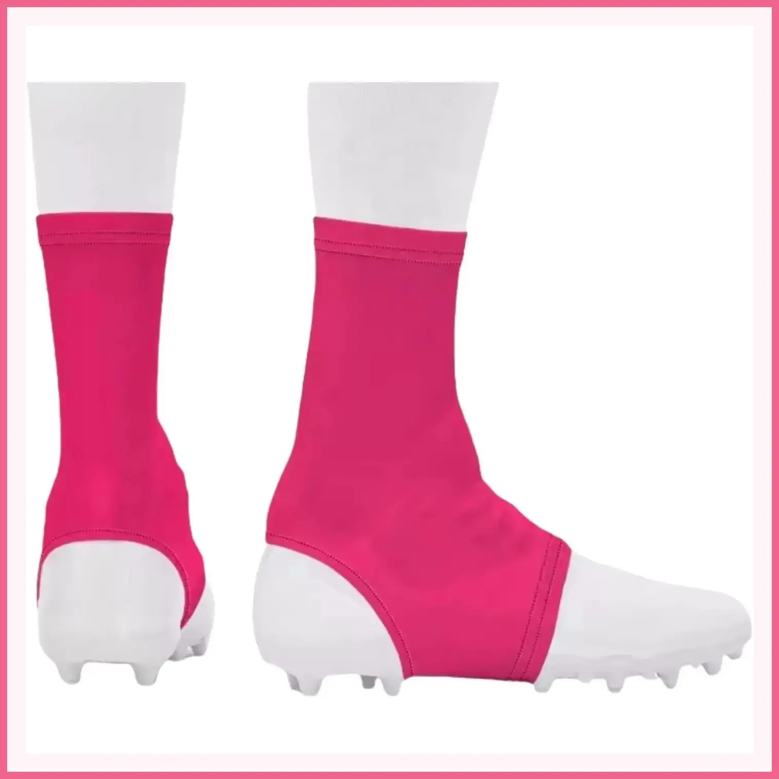 Football Spats - Cleat Covers, Socks & Sleeves for Youth, Gym Use, Prevents Untied Cleats & Keeps Turf Pellets OutGift.