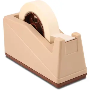 Desktop Tape Dispenser Holder with Large 3 inch Core, Suitable for Masking Tape, Heat Transfer Sublimation Tape, Painters Tape, Freezer Tape and Kitchen Tape