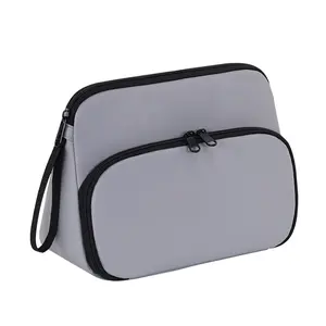 New Portable Hanging Toiletry Bag for Men, Water-Resistant Travel Dopp Kit & Grooming Organizer for Business Trips, Gym, Camping, Overnight Stays and Daily Use, Durable Fabric with Multi-Compartment Pockets,Compact Lightweight Design