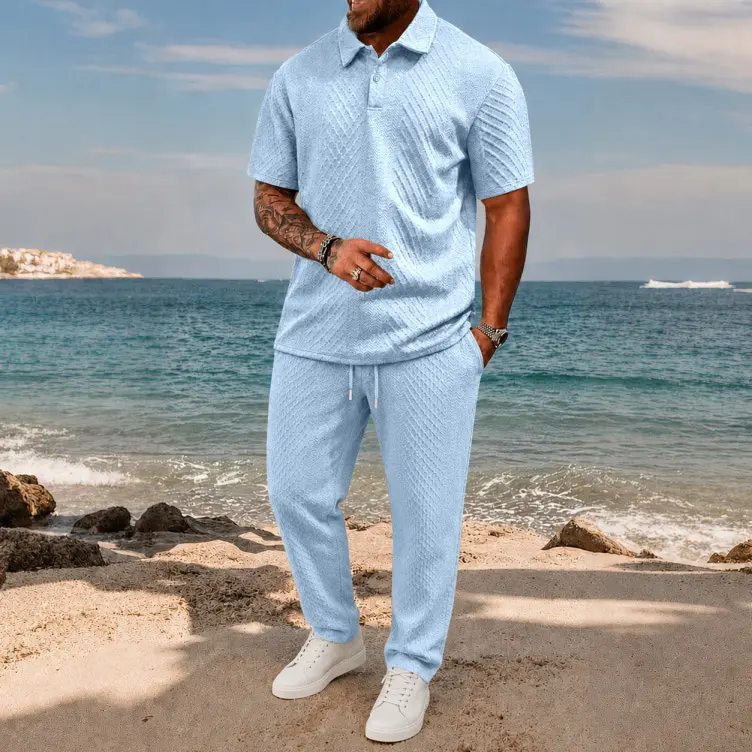Blue Pants Set