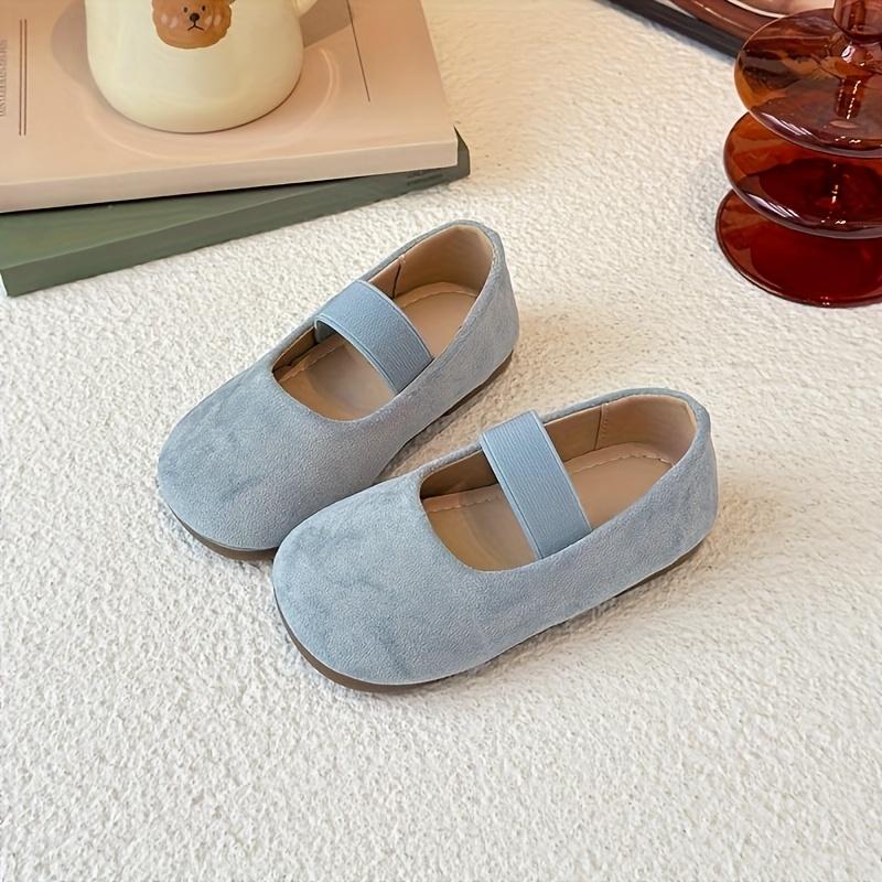 NewGirls' Slip-On Flats - Soft Pastel & Vibrant colors (Pink, Yellow, Red, Green,) - Lightweight Breathable Shoes with Cushioned PU Insole - First Walkers Toddler Girls Shoes for Everyday, Parties, Vacations - Easy Slip-On Closure, Shoes for Girls （gift）