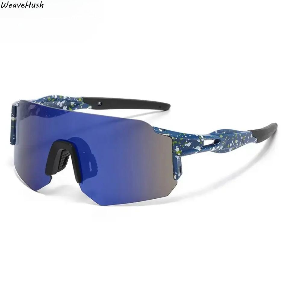 2026 New Cycling Glasses, Colorful Stylish Windproof UV400 Sports Sunglasses, Lightweight Comfortable Outdoor Eyewear Perfect for Fishing, Mountain Biking, Road Cycling, Driving & All Bicycle Sports Activities