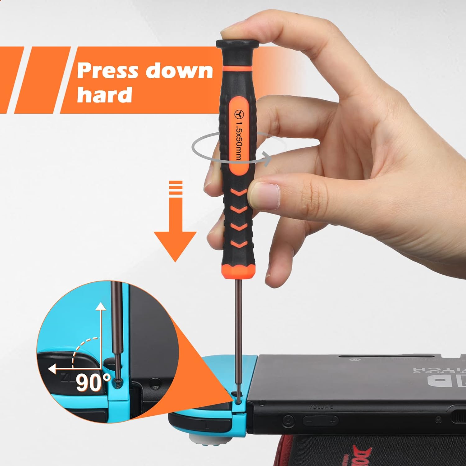TR8 Torx Security Screwdriver - S2 Steel Precision DIY Tool, Heat-Treated for Accuracy, Magnetic Screw Ring Star-Head Screwdriver, Small-Bag Carry for MacBook, PS4/Xbox/Controller Repairs, Diy Screwdriver
