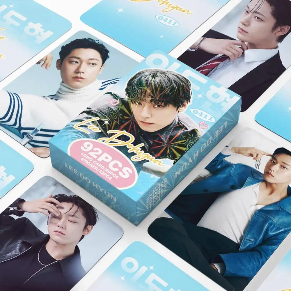 92pcs/set Lee Do Hyun lomo Star Photocards Photo Lomo Cards Fans Collection Printed Cards