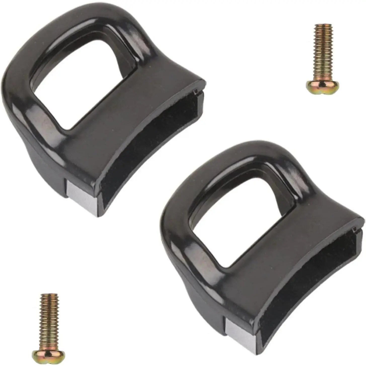 Pot Short Side Handle Pots Handle Replacement Sauce Pot Handles Side Universal for Most Pots and Pans with Screw for Pressure Pan Pot Ear Black Type Cooker Steamer for Single Hole Cookware 2 PCS