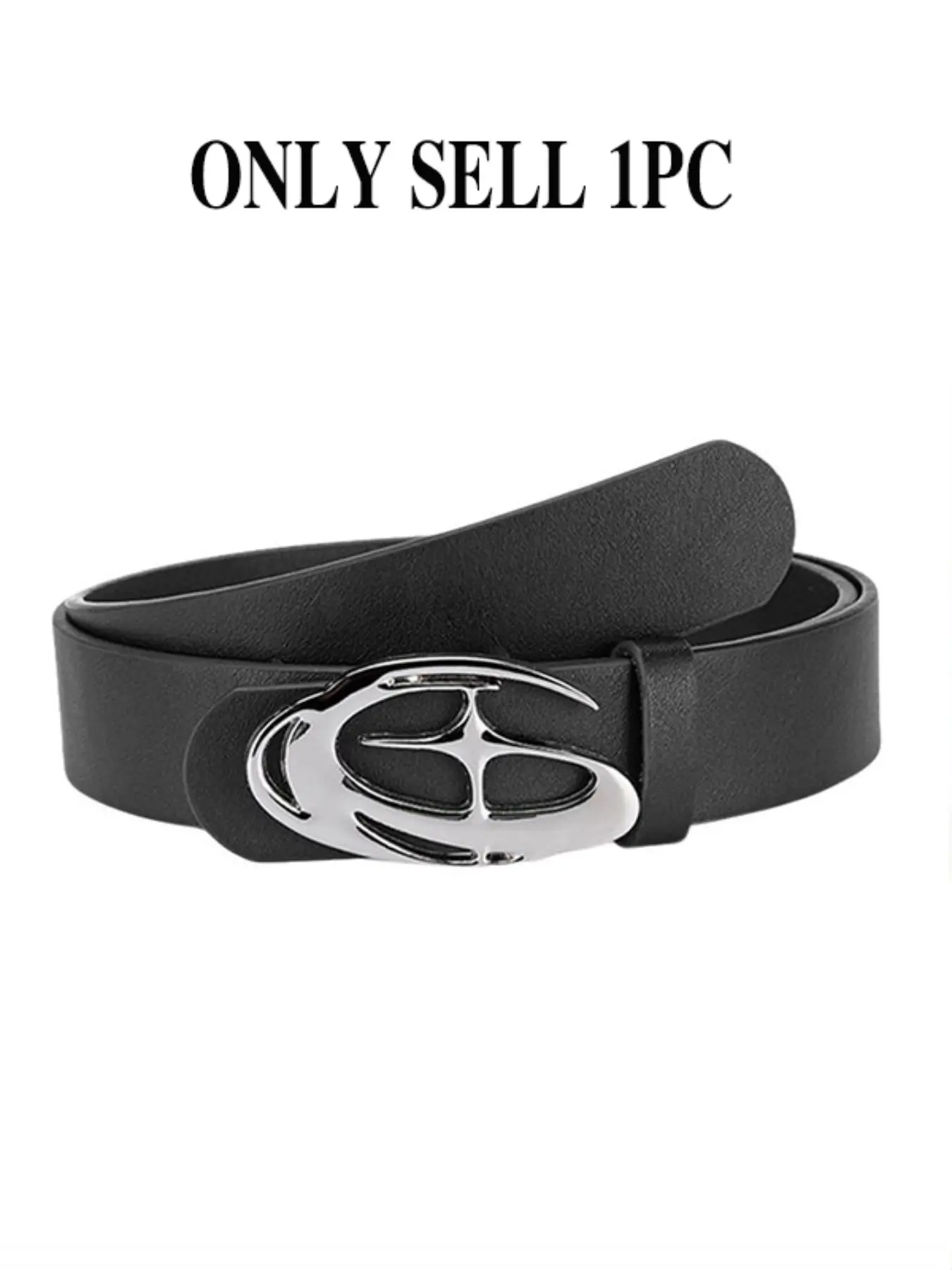 Unisex Y2K Fashion Belt, Punk Fashion Waistband, Punk Street Style, Trendy Versatile Alloy Star Buckle, Unique Design Belt, Belt With Buckle, Perfect for Mother's Day