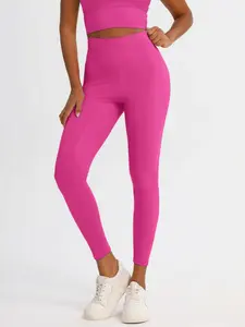 Women's Stretchy High-Waisted Butt-Lifting Yoga Pants, Naked Shaping Shape Sculpting Sporty Tight-Fitting Leggings, Comfortable & Elastic for Fitness & Daily Wear, Gym Sportswear Bottoms, Tight Fitting Pants, High Waist Activewear