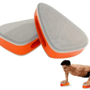 Push-Up Hand Pads, Slide Disk Hand Pads, Crawling Hand Pads, Perfect Fit for Hands, Lightweight and Flexible, Non-Irritating Grip