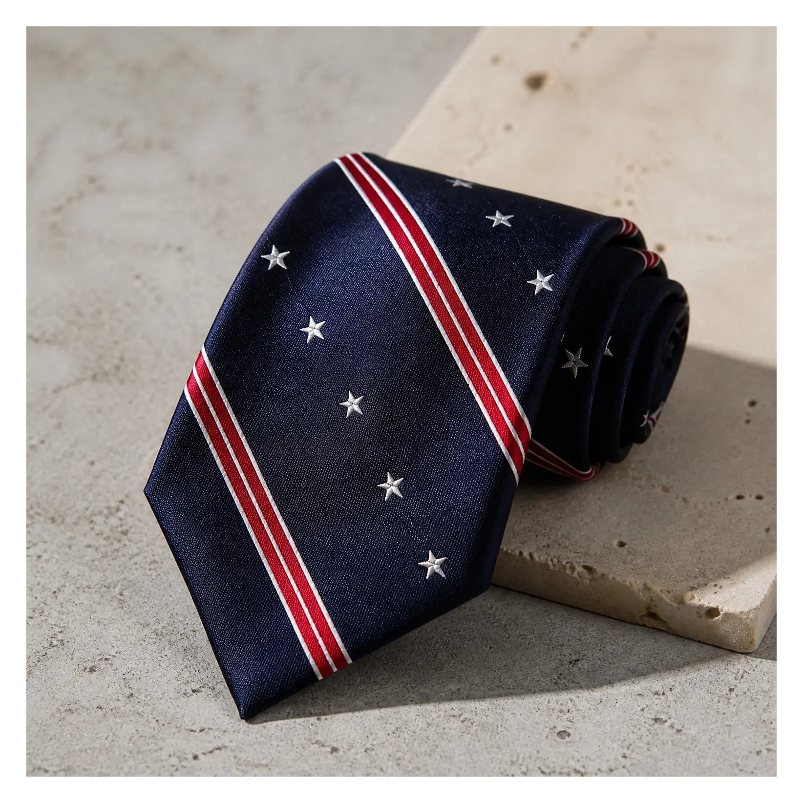 Men's Silk Tie Set with Pocket Square and Cufflinks - Fun Animal Jacquard Woven Design, Casual Necktie Handkerchief Set for Festival PartyGift