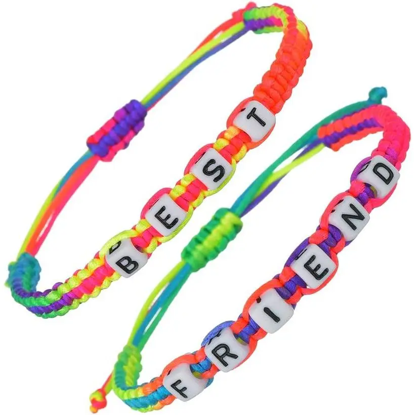Bracelet Matching Couples  for 2 Cord Bracelet Distance Friendship String Wristband