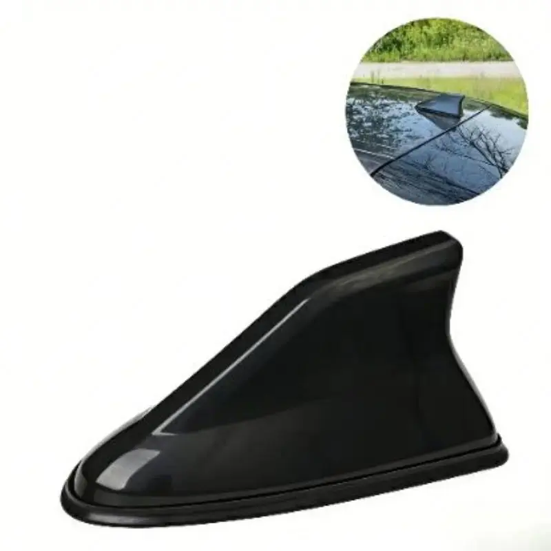 Yitape Car Shark Fin Antenna Cover, Am/fm Signal Receiver, Streamlined Design, Instant Fit for Suvs and Trucks, Enhance Aesthetics