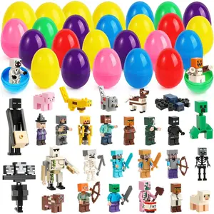 29 Pack Prefilled Easter Eggs with Toys for Kids – Colorful Plastic Surprise Eggs for Easter Egg Hunt, Party Favors, Classroom Rewards, Easter Basket Stuffers for Boys & Girls