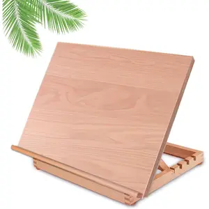 Tabletop Easel A3 Painting Easel with Smooth Surface, Adjustable Angle Art Easel for Artists, Children, Beginners & Student