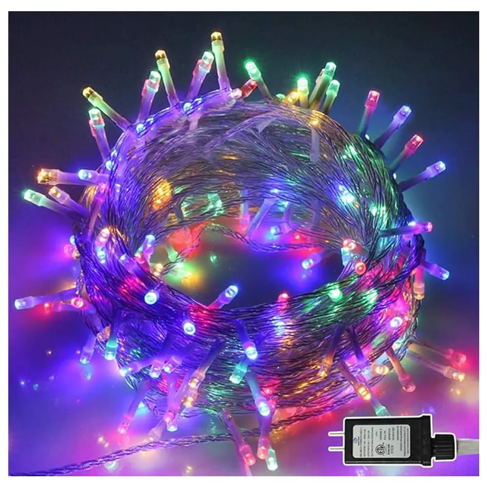 Multicolor String Lights, LED Ice Bar Light 10m 400mm Curtain Light Modes With End-to-End Plug, Waterproof Fairy Lights For Bedroom Wall Wedding Party Decorations