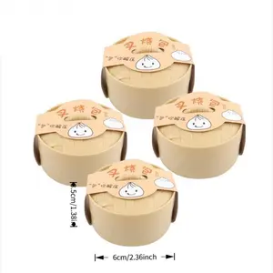 4Pack Mini Mystery Bun Fidget Toy 6.0cm x 3.5cm Soft TPR Squishy Stress Relief Random Style Sleep Aid Desk Sensory Grip Toy Dumpling Squishy squisk tok