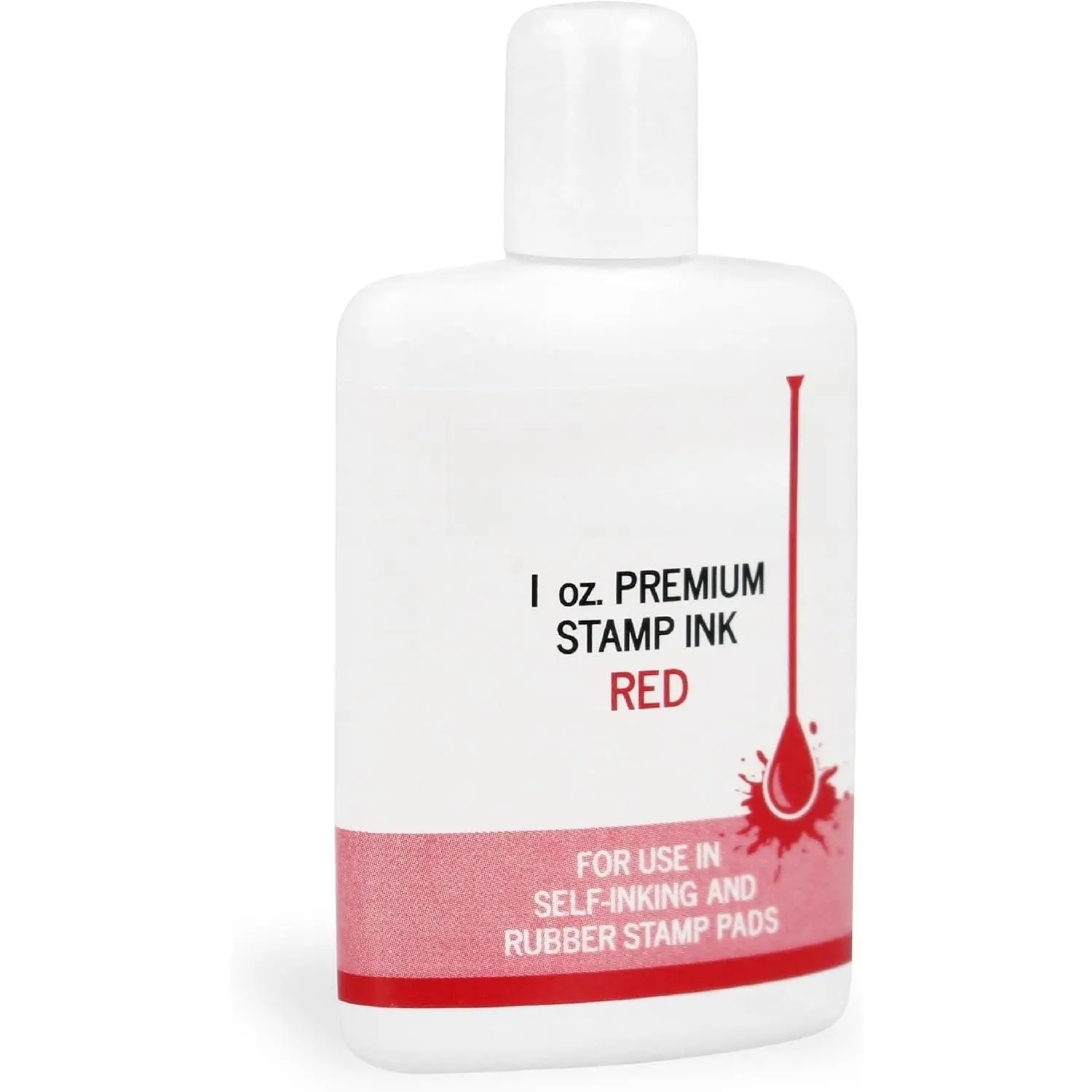 Self-Inking  Refill Ink - 1 oz. (Red)