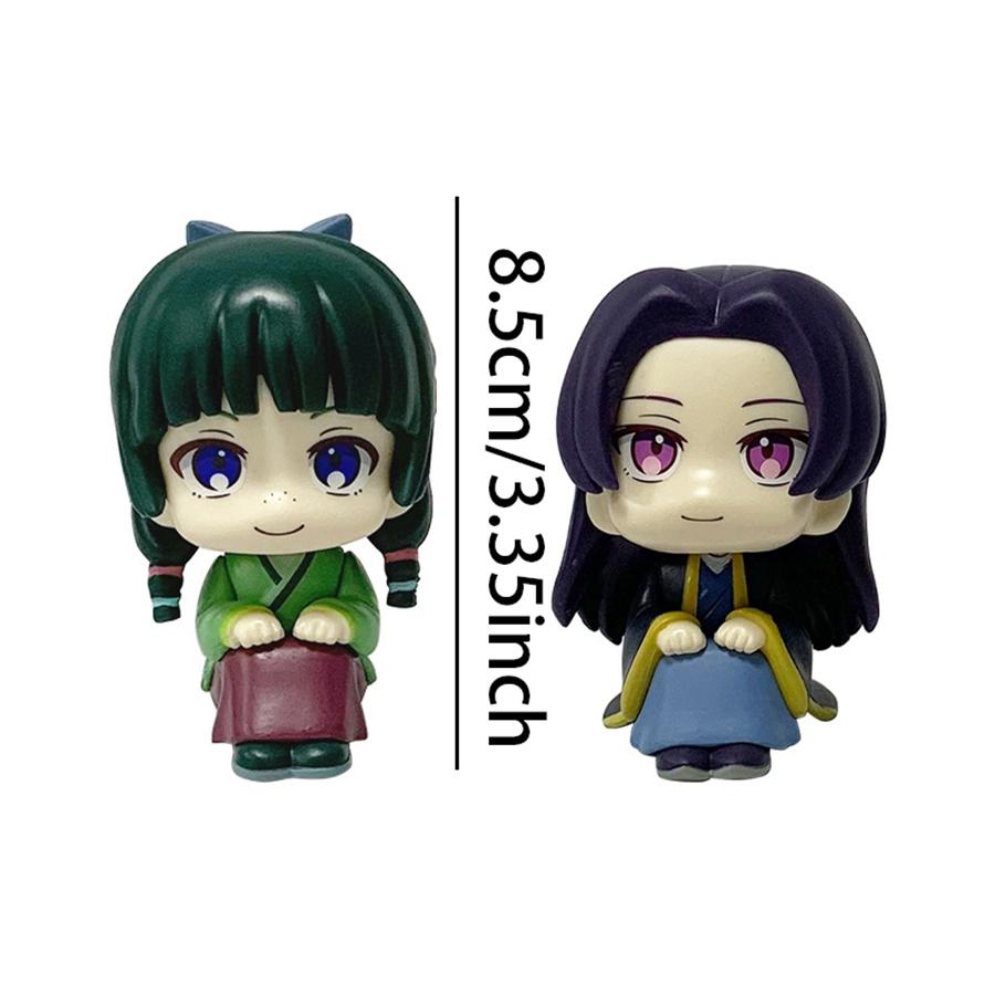 8.5cm Kusuriya no Hitorigoto Anime Figure Look Up Maomao Action Figure Q Version Jinshi Figurine PVC Collection Model Doll Toys