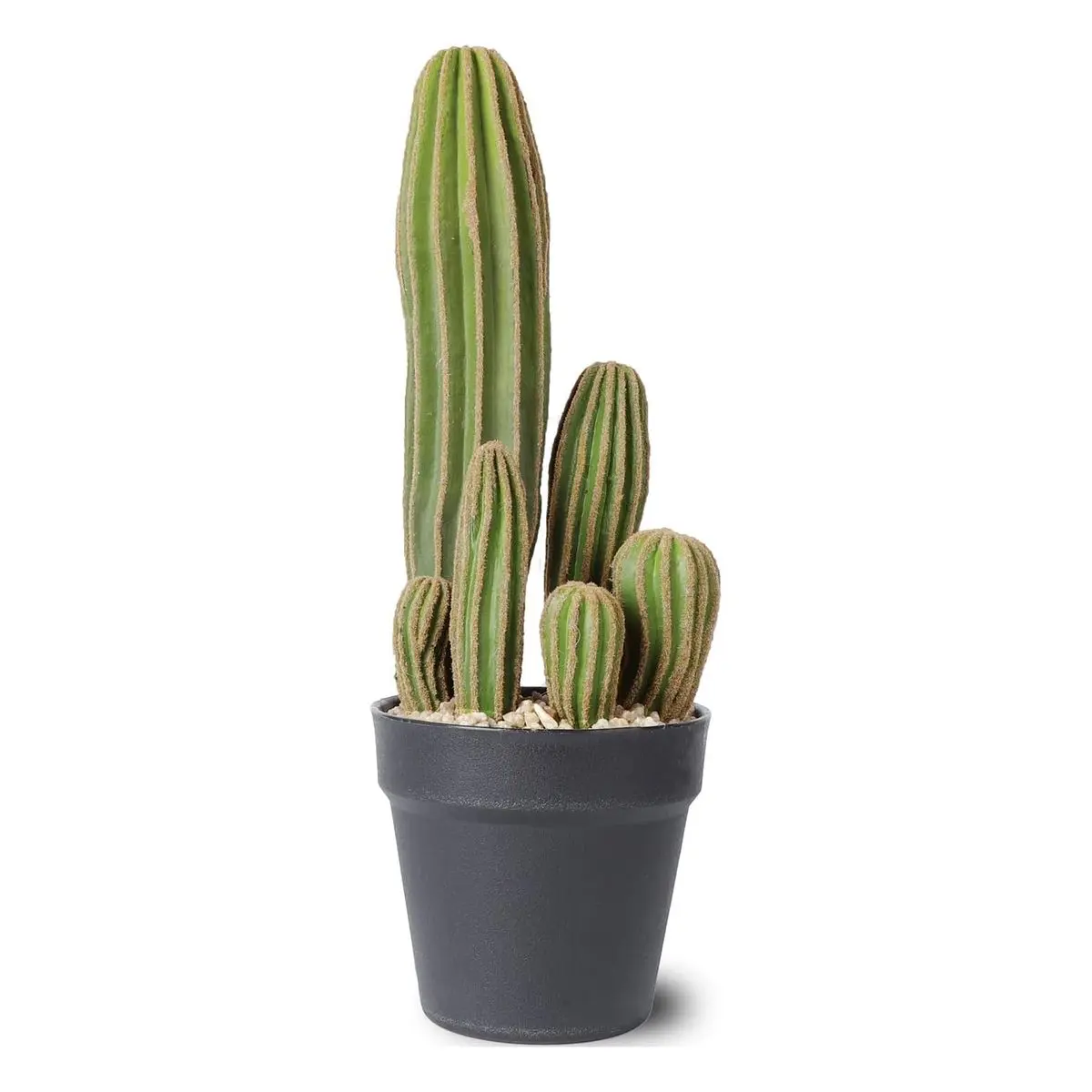16 Inch Artificial Cactus, Faux Cacti Plant for Home, Garden, Office, or Store Decoration, Realistic Look