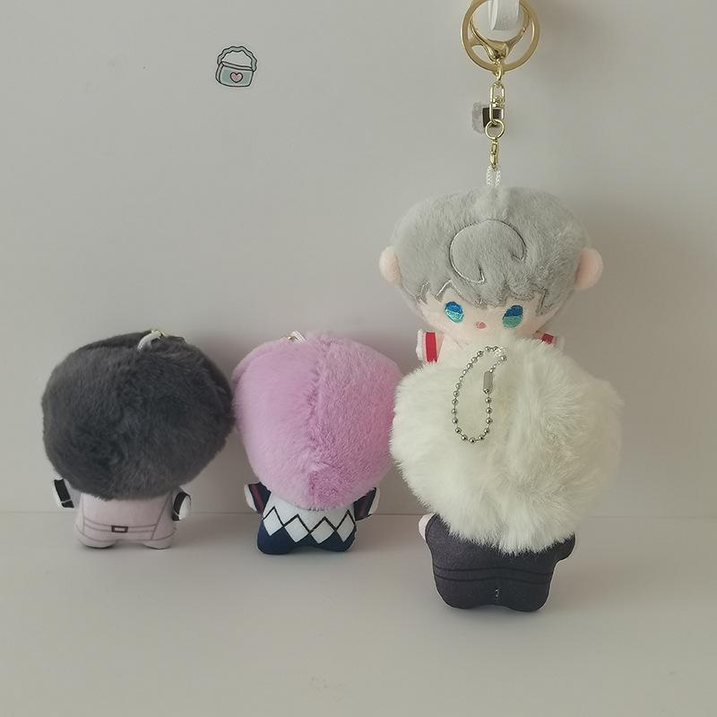 10cm Love and Deepspace Blossom Rendezvous 10cm Sylus Aster Caleb Rafayel Zayne Cotton Plush Doll Keychain Pendant Gift