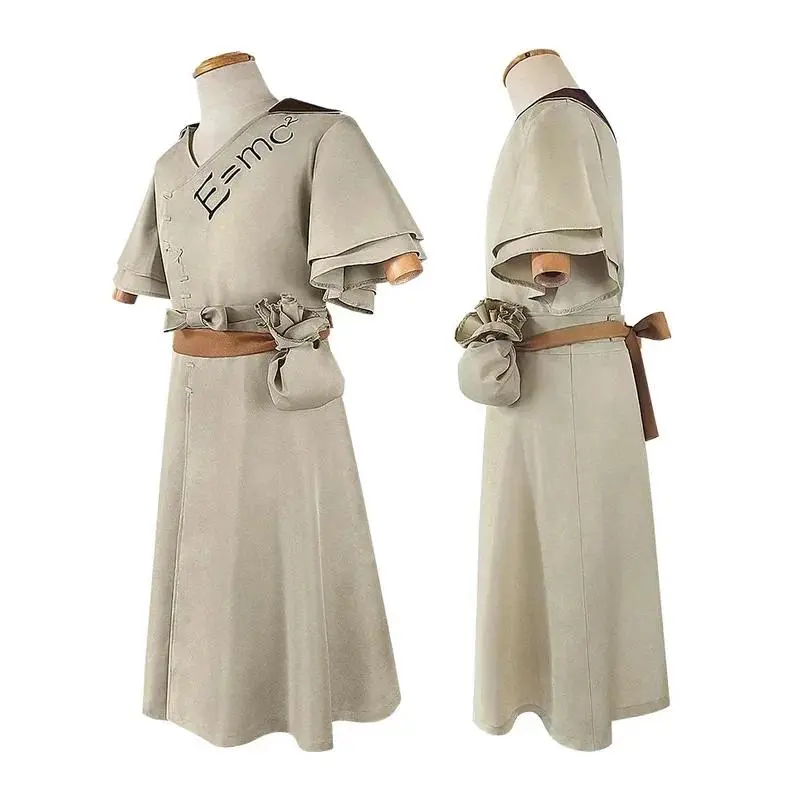 2025 11 Anime Dr. Stone Cosplay Ishigami Costume Wig Shigami Senkuu Uniform Dress Men Woman Full Set Halloween Costumes