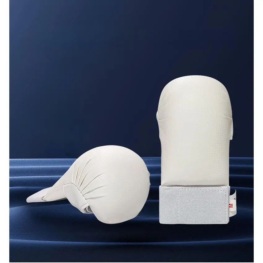 White Karate Gloves for Kids and Adults, Sparring Training and Competition