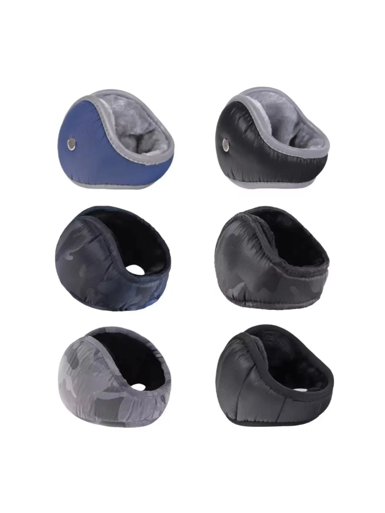 Unisex Foldable Ear Muffs, Rainproof Warm Adjustable, Comfortable Non-Pressure, Portable for Daily & Outdoors.