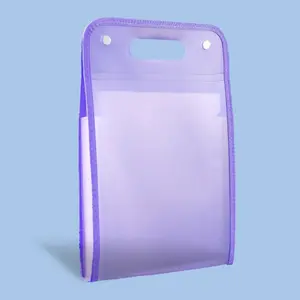 Portable File Storage Bag, Large Capacity 13-Layer Vertical Folder, Durable A4 Document Organizer for Small Businesses, Restaurants, Hotels