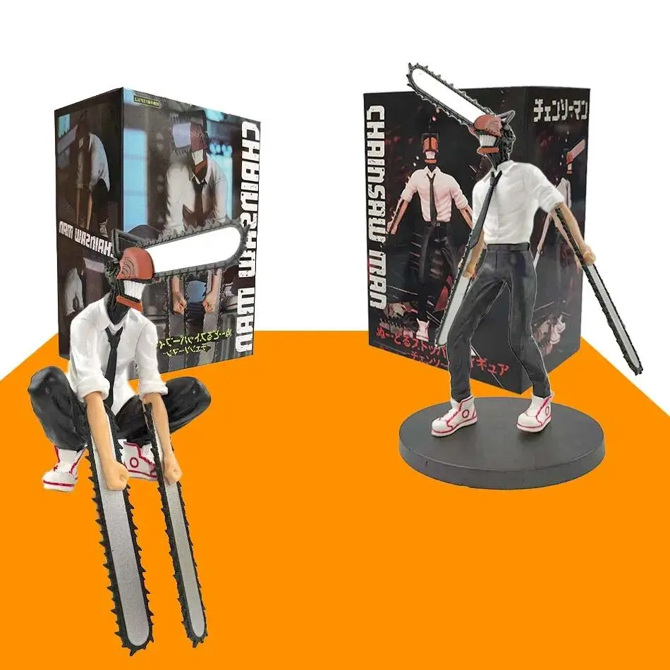 New Chainsaw Man Lacey/Power/Denji Anime Action Figure PVC Chainsaw Man Noodle Stopper Figurine Adult Collection Model Toys