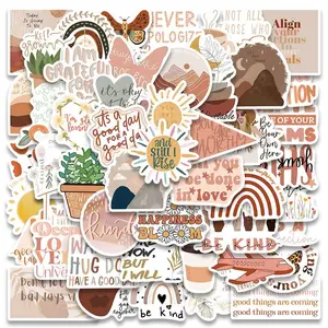 10/30/50PCS New Pop Cartoon Boho Style Sticker Pack Skateboard Guitar Decoration DIY Laptop Waterproof Graffiti Decal Wholesale