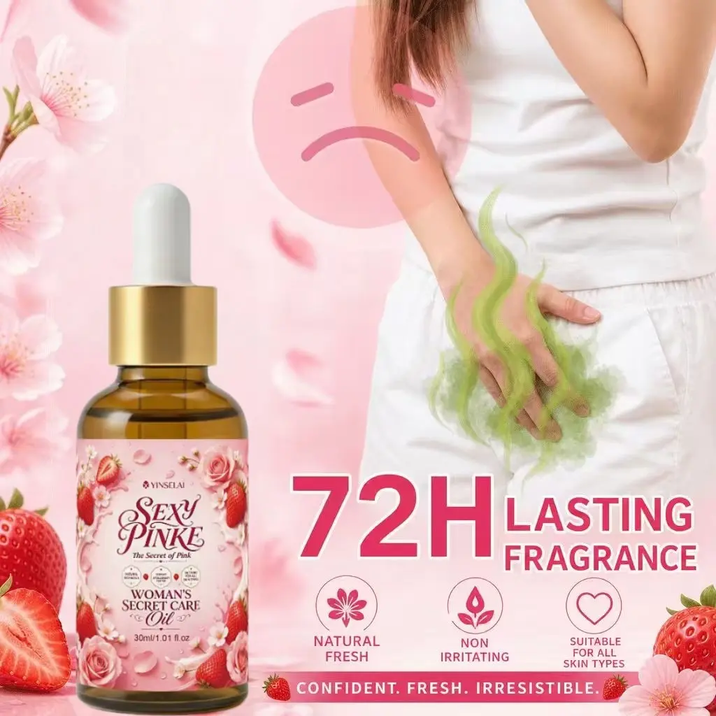 Intimate Deodorizing Oil – Feminine Odor Control Hydrating Moisturizer with Moisture, Brightens Dark Areas & Nourishes Sensitive Skin, Gentle Daily Care, Moisturizing, 30ml