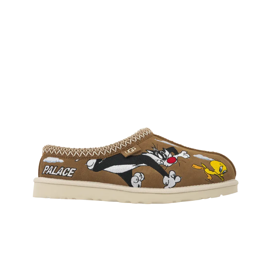 Palace x Looney Tunes x UGG Tasman Slipper 'Chestnut' 1181910-CHE