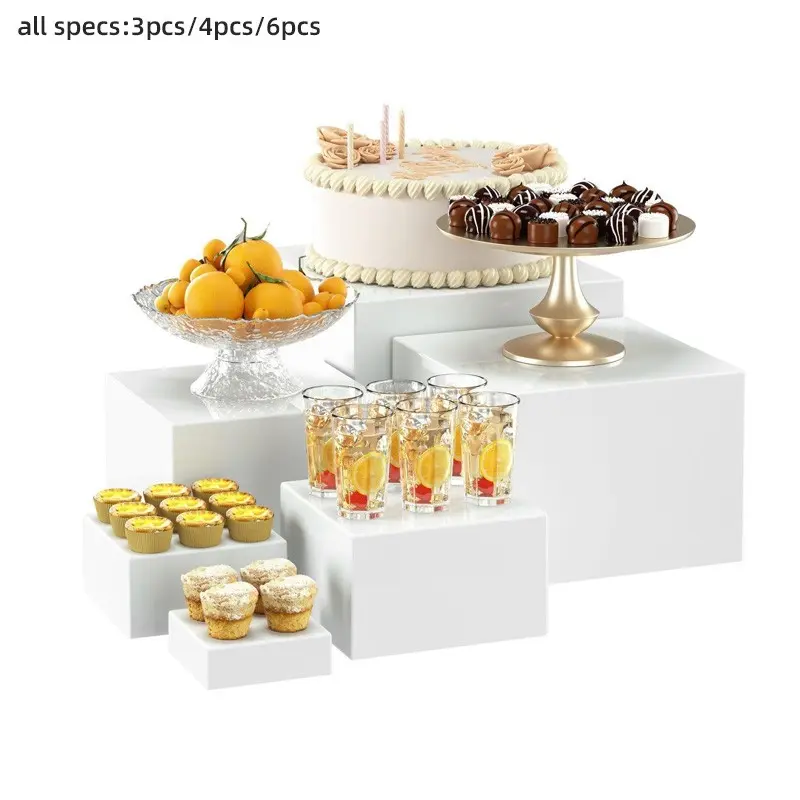 Transparent  Cupcake Stand, Cupcake Dessert Stand, Reusable Party Cake Display Holder, Multi-purpose Storage Tray for Bakery Buffet Home Decor Jewelry Ornaments Display, Cake Stands for Party ，Suitable for Parties, Birthdays and Various Festivals