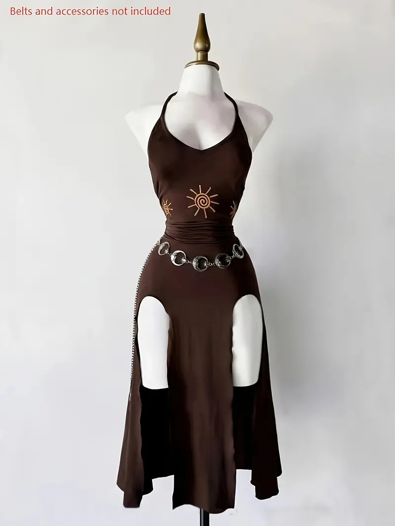game of thrones halter dress Game of Thrones Daenerys Targaryen Gray Dress Costume Cosplay Suit