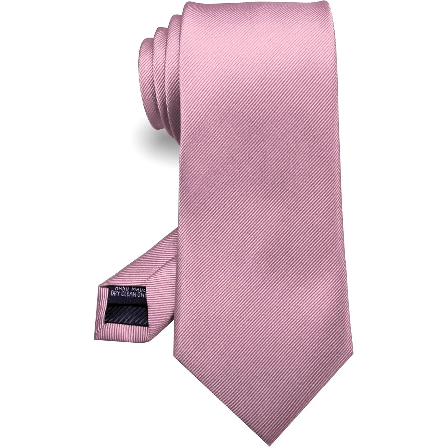 Men's Silk Rose Gray Necktie - Business, Wedding, Formal Occasions (67)