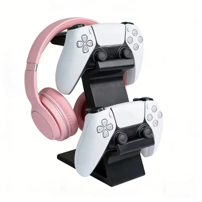 3D Printed Crystal Controller Stand, Game Controller Holder, Suitable for Various Controllers Such as Xbox/Ps4/Ps5, Compatible with Various Game Consoles.