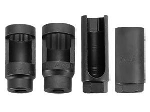 10pcs Oxygen Sensor Socket Set Sensor Oil Pressure Sending Unit Socket Set Universal Sockets O2 Sensor Tool Set