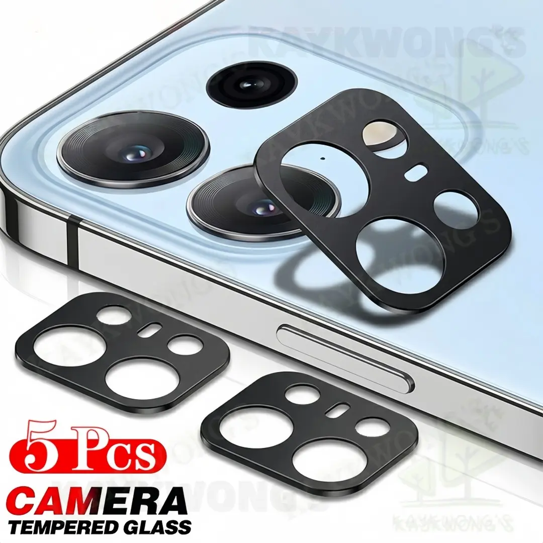 KAYKWONG'S 5 Pieces Set For Oppo Reno 16 Pro 4G 5G Full Coverage Metal Rear Camera Protection Film, Lens Protector, Screen Guard, Ring Membrane,