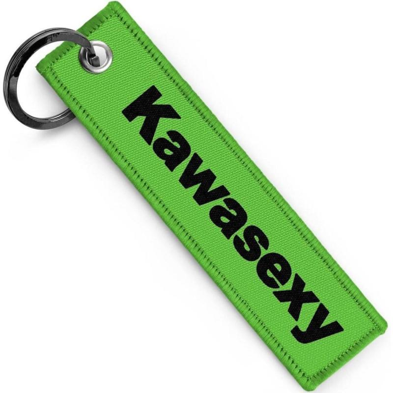 Keychains, Premium Quality Key Tag fits Kawasaki Motorcycle, Car, Scooter, ATV, UTV