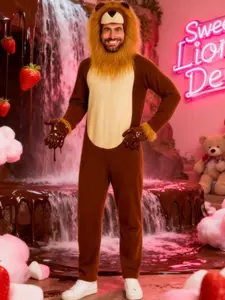 Costumes Accessories Adult Lion Animal Cos Costume Easter Carnival Party Stage Performance Dress Up