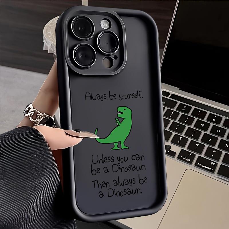 Dinosaur pattern Phone case phone cover for iPhone 17 16 15 14 13 12 11 Pro ProMax Plus Mini 17Air 16E X Xs XsMax silicone phone case, high-end fashion, full cover