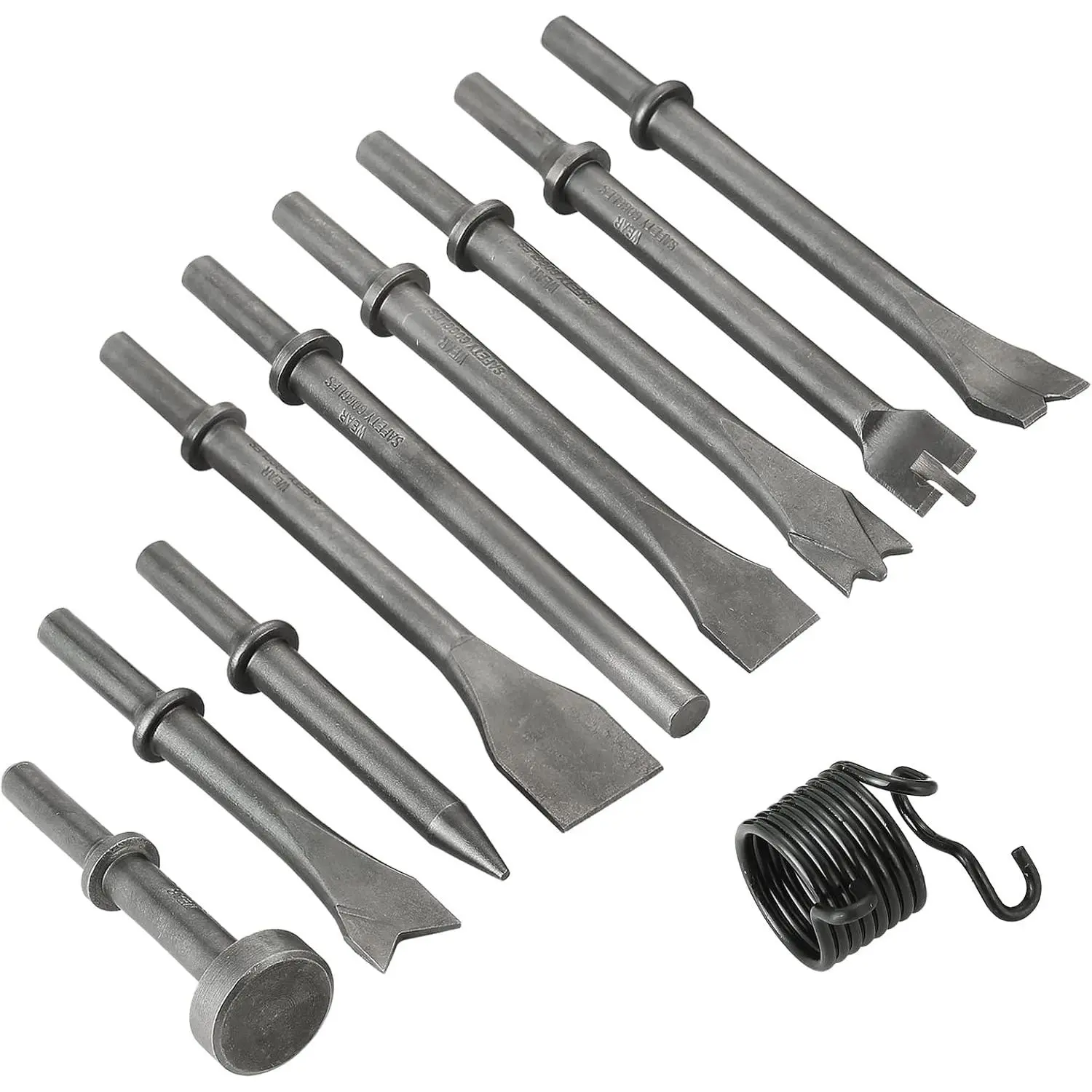 10 count Air Hammer Pneumatic Chisels Tools