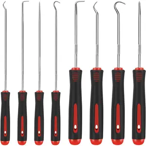 8 Piece Automotive Precision Pick Tool Set Oil Seal Pick Seal Puller for Lock Picking Removing Hoses and Gaskets for Mechanical Devices