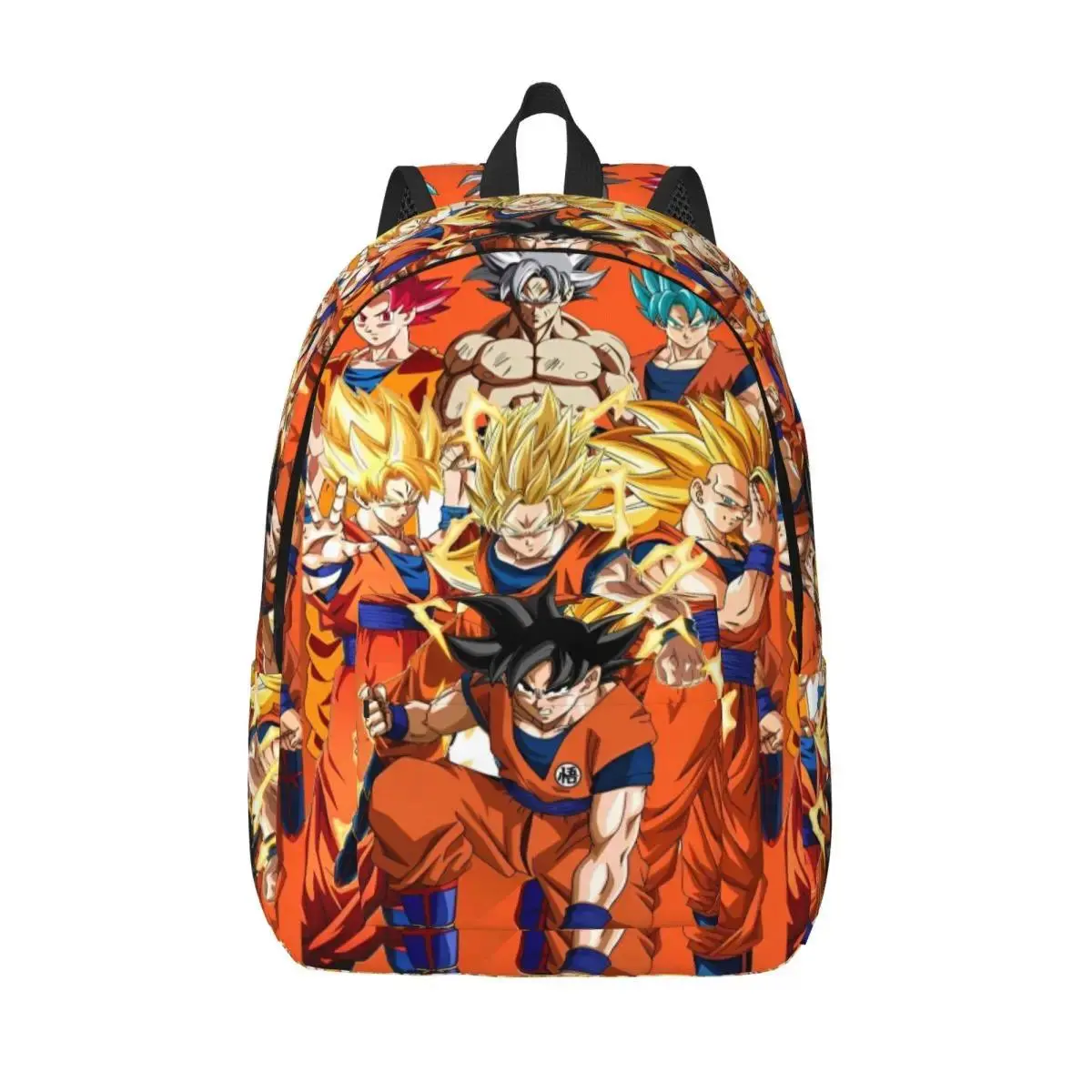 Backpack for Men Women Fashion High School Hiking Travel Daypack DBZ Anime Laptop Shoulder Bag Durable