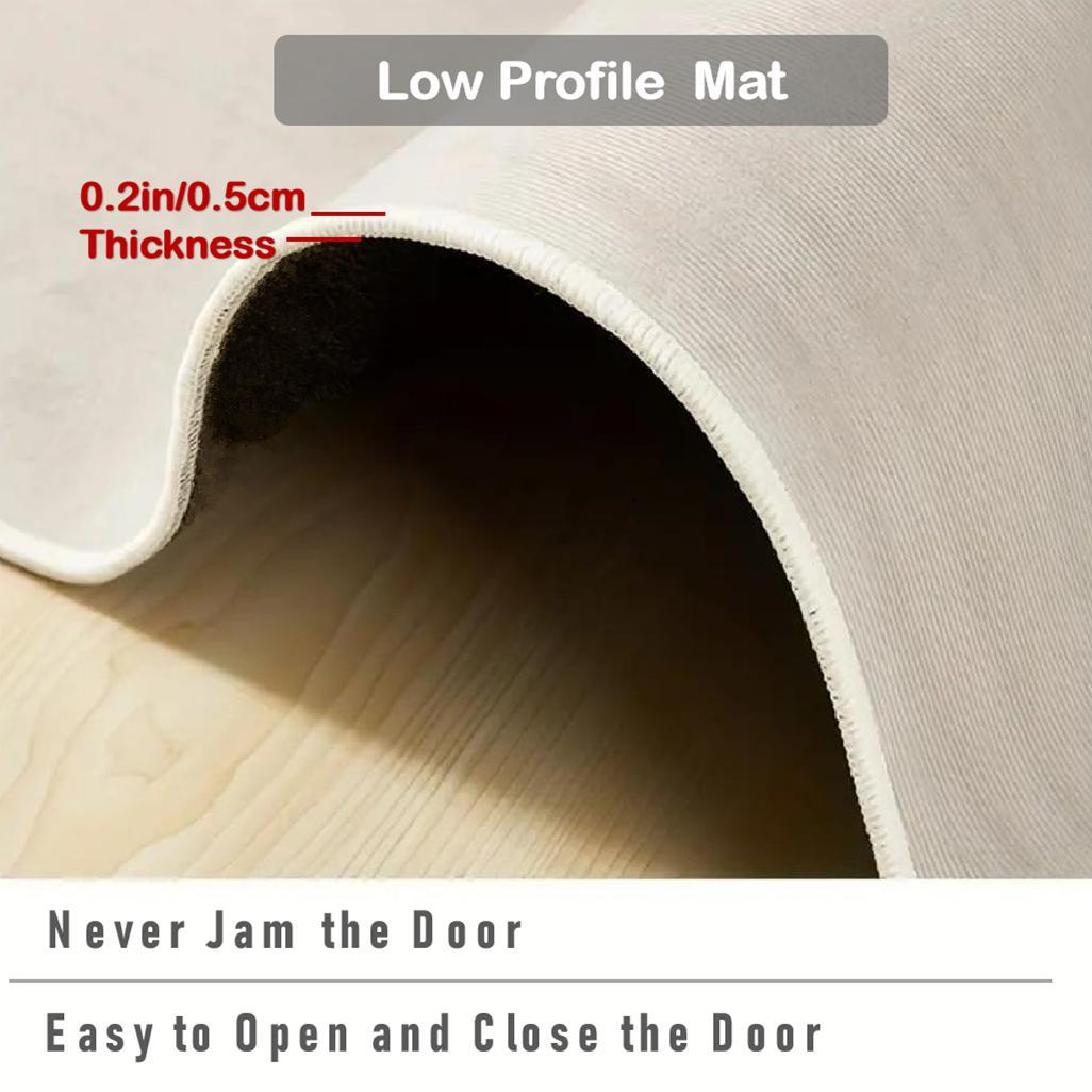 Highland Cow Pattern Welcome Door Mat, Faux Cow Rug, 1 Piece Non-slip Soft Floor Mat, Washable Floor Carpet for Home Living Room Bedroom, Home Decor