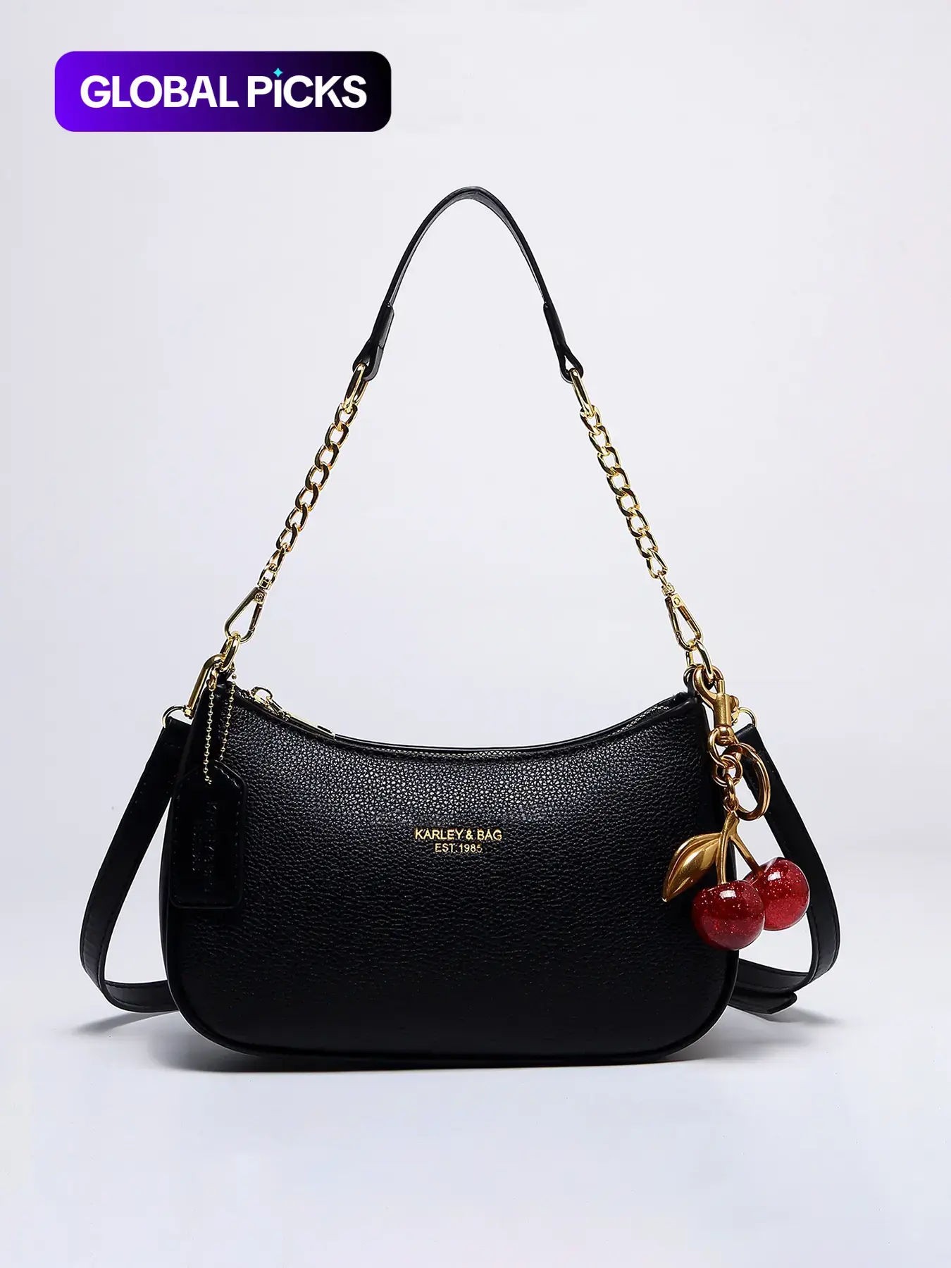 Women's Solid Color PU Leather Shoulder Bag, Adjustable Strap Office Handbag Crossbody Bag, Fashionable Durable Design for Daily Use Fashion Crossbody Bags