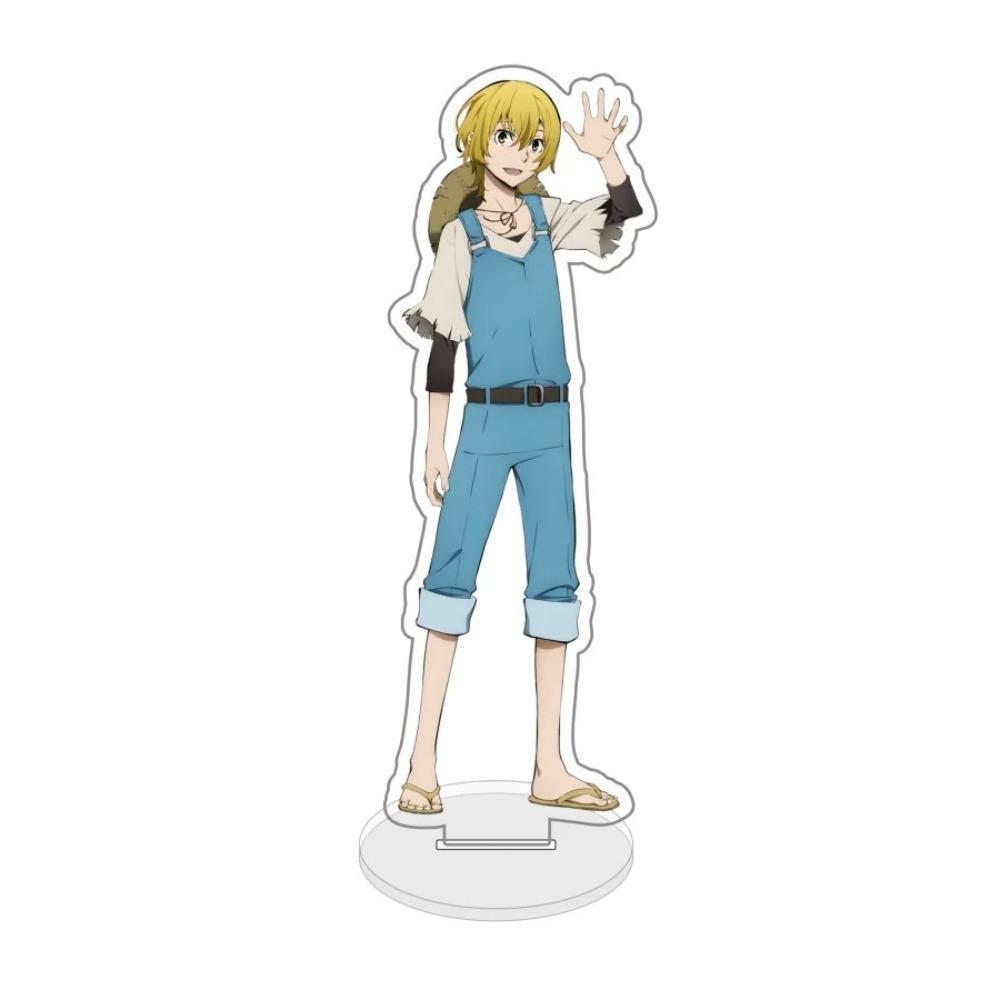 Diy Bungou Stray Dogs Dazai Osamu Anime Peripheral Figure Show Transparent Acrylic Stand Model Desktop Ornament Originality Gift