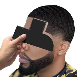 hair trimmer guide comb, reusable hair trimmer positioning comb, professional hair styling tool for barber & stylist, men's hair products, black barber set, salon styling tool hair dye brush, barber haircut kit, hair cutting kit