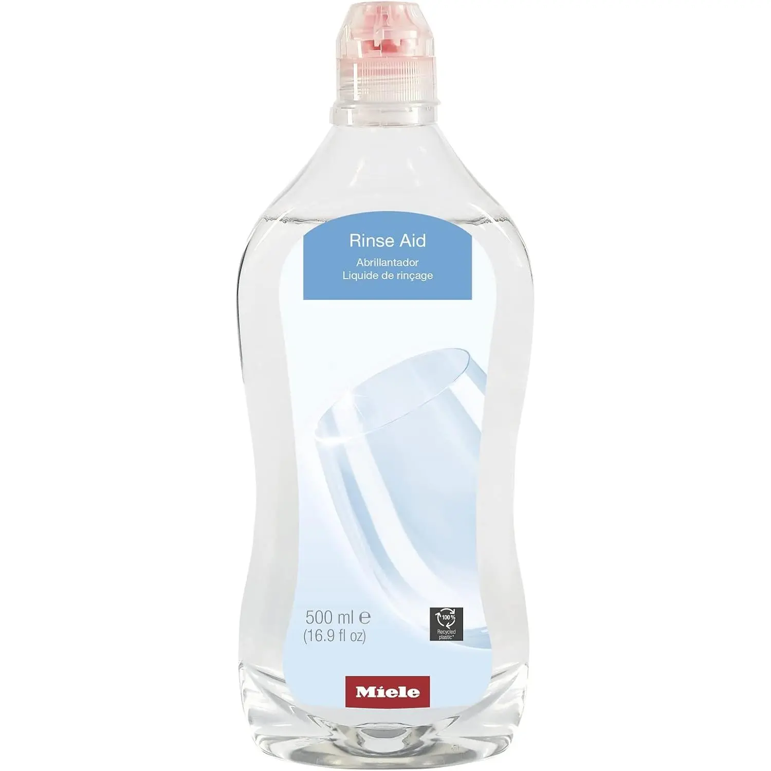 Dishwasher Rinse Aid, 17 oz, Optimal Drying & Sparkling Finish, Glass Protection Formula