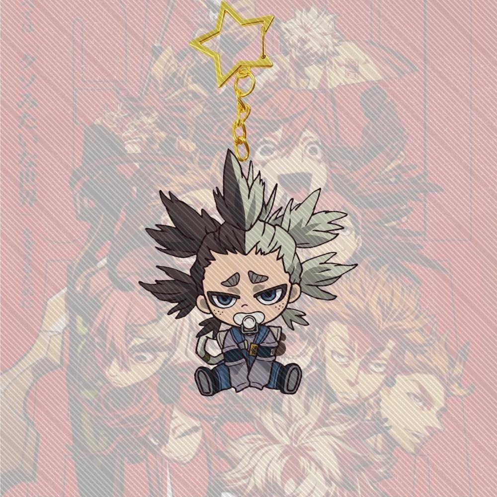 6CM hot Anime GACHIAKUTA Acrylic Keychain Model Cosplay Characters Ornament Accessories Goods Collection Christmas Gifts