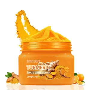 Turmeric Nourishing Exfoliating Scrub, Natural Turmeric Extract & Moisturizing Ingredients, Gentle Exfoliation, Deep Hydration, Smooth Skin